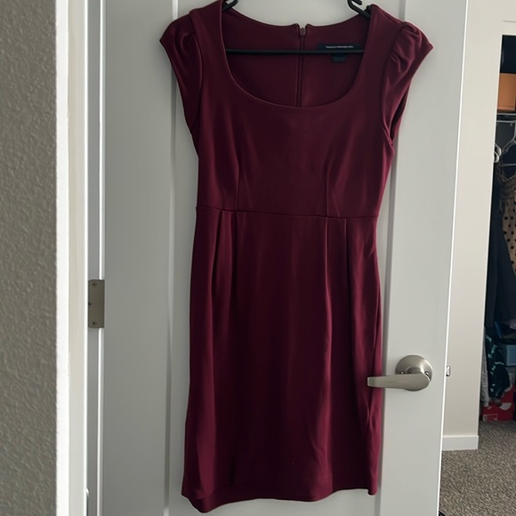 Maroon work dress - Picture 1 of 3